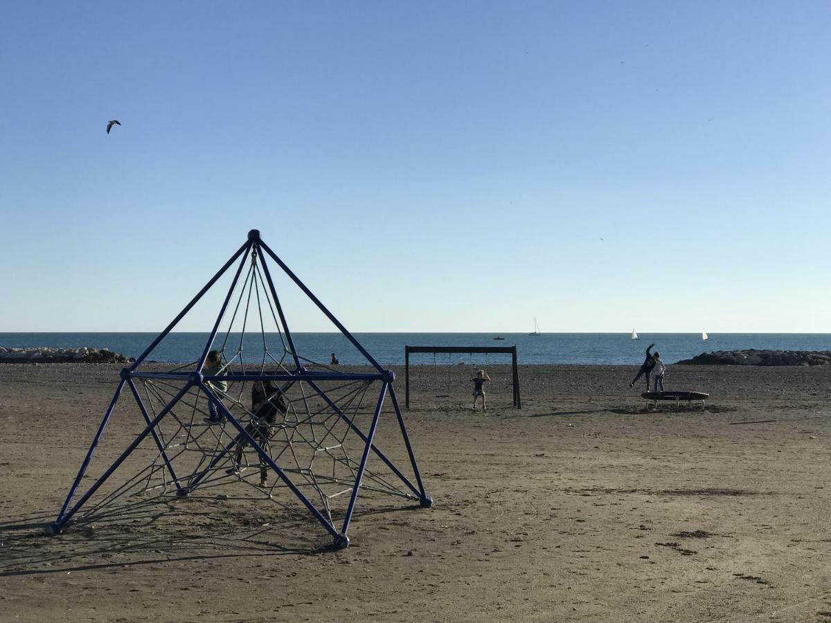 Malaga Beach House, 2 City Bikes, 2 Children'S Bikes, Wifi, Big Terrace, Bbq, Family, Childfriendly Exteriér fotografie